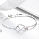 925 Sterling Silver Bracelet 19cm for Women-3