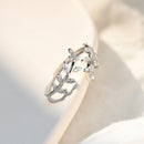 925 Sterling Silver Pavé Setting CZ Ring-1