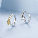925 Sterling Silver White Gold Plated Earrings 13*6mm for Women-4