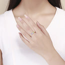 925 Sterling Silver Size 5.0 Ring-3
