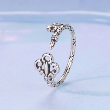 925 Sterling Silver Oxidized 0.14-0.8cm Ring for Women - 0