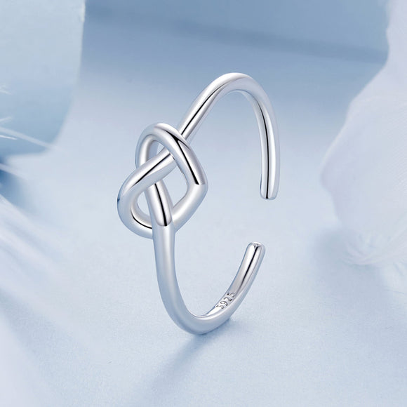 925 Sterling Silver & Plated White Gold 1.6mm Ring for Women