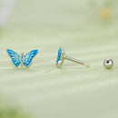 925 Sterling Silver Earrings with Enamel and CZ for Women-6