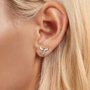 925 Sterling Silver Plated White Gold Earrings for Women-6