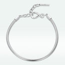 925 Sterling Silver Adjustable Bracelet-4