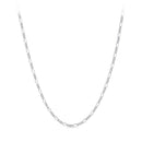 925 Sterling Silver Plated Platinum Necklace for Women-2