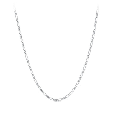 925 Sterling Silver Plated Platinum Necklace for Women - 0