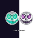 925 Sterling Silver Enamel Oxidized Earrings - 8mm for Women-2