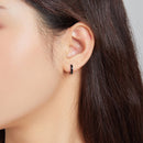 925 Sterling Silver Enamel Plated Earrings-6