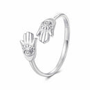 925 Sterling Silver Pavé Setting CZ Ring for Women-1