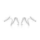 925 Sterling Silver Oxidized Earrings for Women-1
