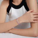 925 Sterling Silver Oxidized Silver Leather 17cm Bracelet-6