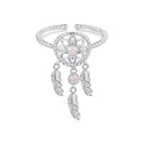 925 Sterling Silver Nano Opal Stone Ring for Women-2