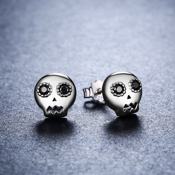 925 Sterling Silver Earrings with Pavé Setting CZ