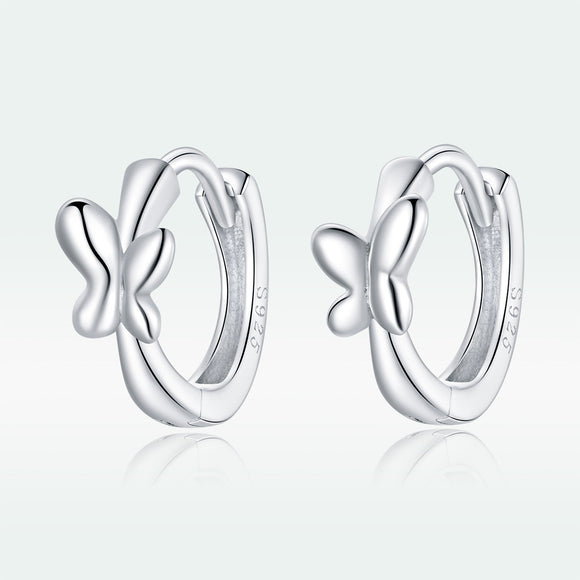 925 Sterling Silver Plated Platinum Earrings for Women