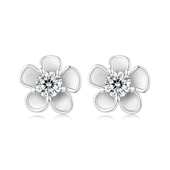 S925 Sterling Silver 3.00 Carat Moissanite Earrings for Women