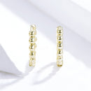 925 Sterling Silver Plated Platinum Earrings for Women-4