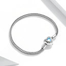 925 Sterling Silver Moonstone Bracelet 17cm for Women-5