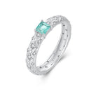 925 Sterling Silver Pavé Set CZ Ring in Size 6 for Women-2