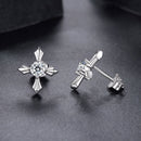 925 Sterling Silver 0.30 Carat Genuine Moissanite Earrings for Women-4