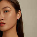 S925 Sterling Silver Enamel Oxidized Earrings for Women-7