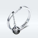 925 Sterling Silver Ring 0.2CM Width for Women-2