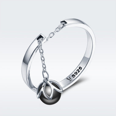 925 Sterling Silver Ring 0.2CM Width for Women - 0