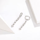925 Sterling Silver Earrings with Pavé Set CZ-2