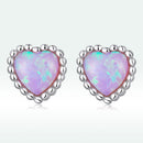 925 Sterling Silver Translucent Opal Earrings for Women-6