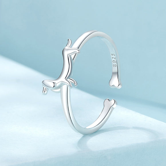 925 Sterling Silver Oxidized Silver 1.6mm Ring for Women