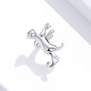 S925 Oxidized Silver Earrings for Women-2