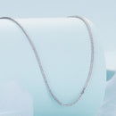 925 Sterling Silver Platinum Plated 45cm Chain Length Necklace for Women-3