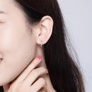 925 Sterling Silver Earrings with Pavé Setting CZ for Women-7