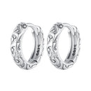 925 Sterling Silver Oxidized Earrings for Women-1