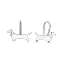 925 Oxidized Silver Earrings 17mm for Women-1