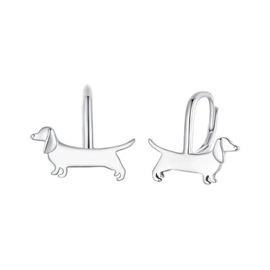 925 Oxidized Silver Earrings 17mm for Women