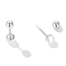 925 Sterling Silver Quality Shell Pearl Earrings for Women-7