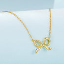 925 Sterling Silver Plated White Gold 40+5cm Adjustable Necklace for Women-4