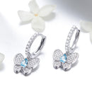 925 Sterling Silver Earrings with Pavé Setting CZ for Women-5