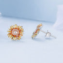 925 Sterling Silver Enamel & Glass Earrings for Women-5