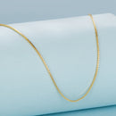 925 Sterling Silver + Plated White Gold Necklace 40cm for Women-6