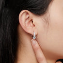 S925 Sterling Silver 0.50 Carat Moissanite Earrings for Women-7