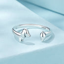 925 Sterling Silver Oxidized 1.8mm Width Elegant Style E Ring-4