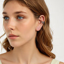 925 Sterling Silver Earrings 0.9*1.5cm for Women-6