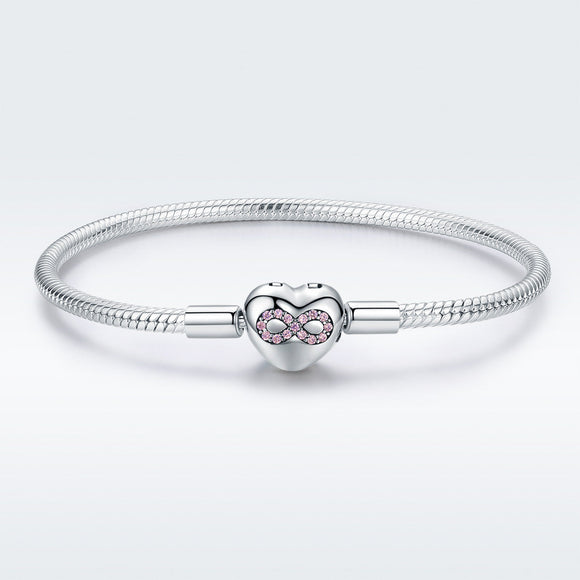 925 Sterling Silver Bracelet 17.0cm for Women