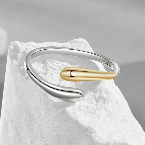 925 Sterling Silver & Plated Gold & Plated White Gold Rings