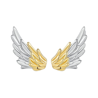 925 Sterling Silver Earrings with White Gold Plating for Women