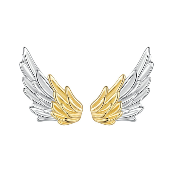 925 Sterling Silver Earrings with White Gold Plating for Women