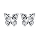 925 Sterling Silver Oxidized Silver Earrings for Women-3