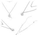 925 Sterling Silver Adjustable Necklace with Pendant for Women-3